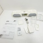 Jvc RA-P10 Portable Audio System Ipod MP3 Aux Clock Radio Tested Works. Fixed Price $29.99.