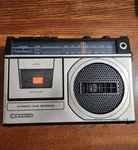 Parts! Boombox Vintage Sanyo M2409A Portable Recording Tape Cassette Radio Am/fm. Fixed Price $79.95.