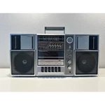 Vintage *pristine* 1980'S Sanyo M9835K Stereo Radio Cassette Recorder Boombox. Fixed Price $382.50.