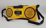 Gpx Slicker C480WP All Weather Yellow Boombox Am/fm Stereo Cassette Radio. Fixed Price $30.00.