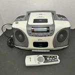 Rare Gpx C980 Boombox Cd Tape Radio Player W/ Remote Portable Vtg 2002 Tested. Fixed Price $75.00.
