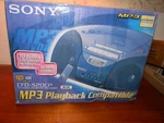 Vintage New Mint Sony Cfd S20 Cp Boombox A/c D/c Radio Cassette MP3 Mega. Fixed Price $110.50.