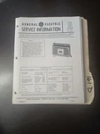 Ge 3 5255A Service Manual Original Repair Book Am/fm Stereo Tape Recorder. Fixed Price $49.99.