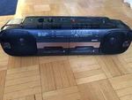 Vintage Sanyo W709K Boombox FM/MW/SW1/SW2 Dual Cassette Multi-voltage. Fixed Price $79.57.