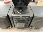 Jvc PC-X104BK Am Fm Cd Cassette Portable System Player Boombox With Remote. Fixed Price $44.95.