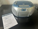 Vtg 2002 Emerson Portable Cd/radio/cassette Tape PD6517 Lt. Blue-read Read!. Fixed Price $34.99.