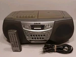 Sony Cd Cassette Player Mega Bass Port CFD-S32 Tested And Complete With Remote. Fixed Price $43.44.