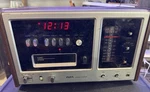 Vintage Ima Model PS-1000 Am/fm Stereo 8-TRACK Clock Radio Woodgrain Tested. Fixed Price $25.00.