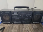 4 Speaker Rca RP-7879A Stereo Radio 2/CASSETTE Recorder Boombox. Fixed Price $65.00.