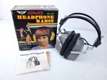 Vintage Original Airmate Am/fm Headphone Radio 80 Retro Headset Works!. Fixed Price $59.99.