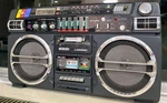 Lasonic TRC-931 Vintage Boombox Dual Cassette Am Fm Radio Retro Fully. Fixed Price $1289.00.