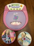2000 Kiddesigns BE-157 Barbie Sing Me Discgirl Cd Player With Discs. Fixed Price $19.99.