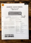 Onkyo DX-702 Cd Player Service Manual *original*. Fixed Price $14.97.