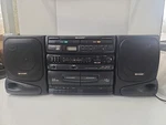 Sharp GX-CH150 Am/fm Cd Player Cassette Recorder Read Description Works. Fixed Price $89.99.