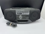 Sony Mega Bass Port CFD-V25 Cd Radio Cassette-corder Player (works). Fixed Price $44.95.