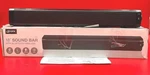 Gpx 18" Sound Bar Bluetooth Built-in Speakers Aux 2.0 Channel Black. Fixed Price $25.00.