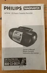 Philips Magnavox AZ1518 Cd Radio Cassette Recorder Owners Manual. Fixed Price $9.95.
