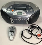 Rca RCD-152E Boombox Player Am/fm Radio Remote Work Not Cassette. Fixed Price $39.95.