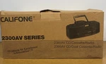 Califone 2395AV Music Maker Cd/dual Cassette/radio Boombox-rare New Old Stock. Fixed Price $99.95.