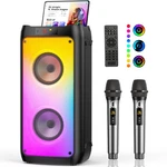 Jyx Portable Bluetooth Speaker Party Karaoke Machine Boombox 3D Surround. Fixed Price $109.99.
