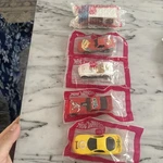 Mattel Hot Wheels 1997 General Mills Cereal 5 Car Set Mail In Promo New Bag. Fixed Price $21.00.