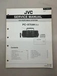 Jvc PC-X75BK Original Service Manual Free Shipping. Fixed Price $14.00.