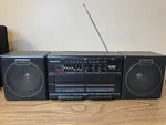 Vtg Panasonic RX-CW42 Portable Stereo Am Fm Cassette Tape Player Working *nice*. Fixed Price $99.97.