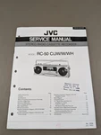 Jvc Model RC-50 C/jw/w/wh Stereo Radio Cassette Recorder Service Manual D-3479. Fixed Price $54.95.