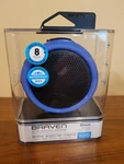 Braven 105 Wireless Portable Waterproof Bluetooth Speaker W/ Action Mount -blue. Fixed Price $19.99.