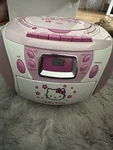 Hello Kitty Pink Vintage Boombox Cd Cassette Player Am/fm Radio Headphone Jack. Fixed Price $115.00.