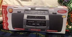Lenox Sound CT-769 Dual Cassette Am/fm Stereo Recorder Boombox Nib. Fixed Price $89.99.