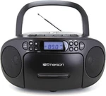 Emerson EPB-3003 Portable Cd/cassette Boombox With Am/fm Radio, Black. Fixed Price $58.99.