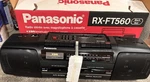 Panasonic Boom Box RX-FT560 Dual Cassette Extra Bass System Am Fm Nos. Fixed Price $140.00.
