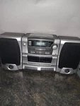 Vtg 90S Lenoxx Sound Dual Cassette Am/fm Portable Stereo Boombox Model CD-160. Fixed Price $79.99.