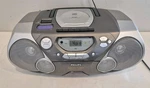 Philips AZ1065 Cd Radio Cassette Boombox And Working Only. Fixed Price $39.97.