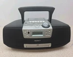 Sony CFD-S47 Cd-radio-cassette Corded/battery Am/fm Stereo Boombox Old Style. Fixed Price $75.04.