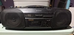 Sony CFD-10 Cd Cassette Player Am Fm Radio Portable Boombox Read Description. Fixed Price $34.99.