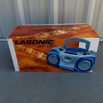 Vtg Lasonic CDP-720 Radio Portable Stereo Player & Cassette Recorder. Fixed Price $230.00.