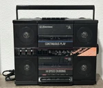 Vtg Emerson Boombox CTR948 Dual Cassette Speaker System Hi Speed Dubbing. Fixed Price $59.99.