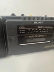 Sony CFS-209 Radio Tape Cassette Recorder Player Boombox Mega Bass. Fixed Price $38.00.