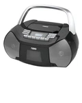 Naxa Electronics NPB-268 Portable Cd/cassette Boombox, Silver/black. Fixed Price $76.55.