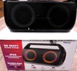 Ion ISP159 Uber Boom Ultra Water Resistant Bluetooth Speaker-black (used). Fixed Price $39.99.