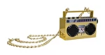 Portable Mini Bluetooth Wireless Speaker Retro Wearable Boombox, 27 Inch Gold. Fixed Price $37.20.