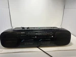 Vintage Sanyo Mw 708 Boombox Stereo High Speed Dubbing Duel Cassette - One Touch. Fixed Price $44.99.