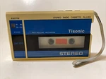 Rare Vintage Stereo Tisonic Model CS-3 Am/fm/cassette Player,for Parts Repair. Fixed Price $220.00.