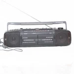 Vgt 90'S Rca Boombox Dual Cassette Player Stereo 5 Band Equalizer Am Fm Tested. Fixed Price $41.65.