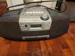 Sony CFD-W57L Portable Cd & Cassette Tape Player Couple Flaws Read Description. Fixed Price $20.00.