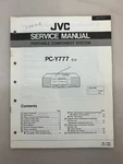 Jvc PC-Y777 Original Service Manual Free Shipping. Fixed Price $14.00.