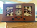 Spirit Of Louis Havana Am/fm Radio Cassette Player Clock Mahogany - Tested. Fixed Price $24.99.