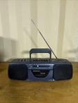 Vintage Magnavox AQ5131/17 Portable Am/fm Cassette Player Boom Box No Power Cord. Fixed Price $17.60.